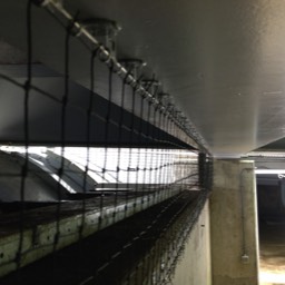 Utrecht Kusters netten Uitneembare netten met kleeftechniek UTRECHT Clausbrug